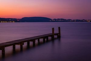 Bad Wiessee Sonnenuntergang