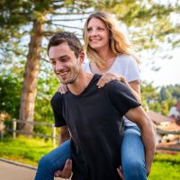 Foto von glücklichem Paar