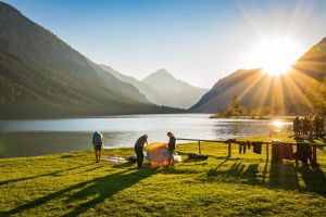 Plansee Sonnenuntergang